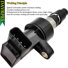 DAVRPES UF-435 Ignition Coil Pack For 2003-2008 Jaguar S-Type, 2002-2008 X-Type 2.5L 3.0L V6 Replace# UF435|C1402|5C1399|178-8287|E915|52-1750|IC555