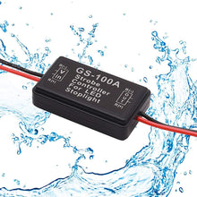 smseace 1PCS 100A Strobe Controller for LED Stoplight 12-24V Good Waterproof and dust Proof Flashing Strobe Blinking Controller Flasher Module GS-100A-1PCS