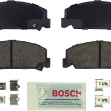 Bosch BE273H Blue Disc Brake Pad Set with Hardware for Select Honda Accord, Civic, del Sol, CRX - FRONT
