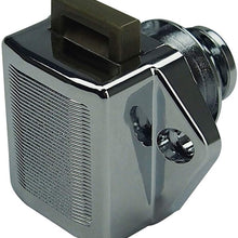 XinQuan Wang Rarelock ABS Diameter 20mm Mini Chrome Plated Push Catch Push Latch RV Caravan Motorhome Boat Yacht Push Knob Lock ZS01-CH aa