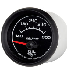 Auto Meter 5948 ES 2-1/16" 140-300 Degree F Short Sweep Electric Oil Temperature Gauge