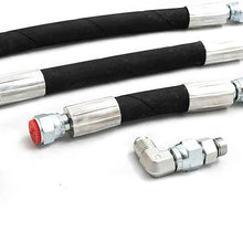 GXP High Pressure Oil Pump (HPOP) Hoses Lines w/Crossover & Fittings Set Compatible with 1994-1997 OBS Ford 7.3 Powerstroke Diesel 7.3L
