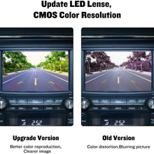 Peojek Car License Plate Camera with Night Vision,Car Backup Camera with 170° Viewing Angle Universal Car License Plate Mount Camera IP67 Waterproof High Sensitive LED Light
