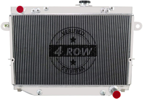 CoolingSky 62MM 4 Row Core Aluminum Radiator for 1998-2007 Toyota Landcruiser 100 Series HDJ100R/FZJ105R/105R AT