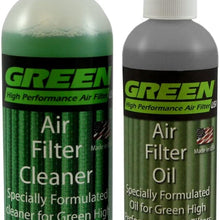 Green Filter 2818 Black High Performance Air Filter Recharge Oil and Cleaner Kit - 20 oz.