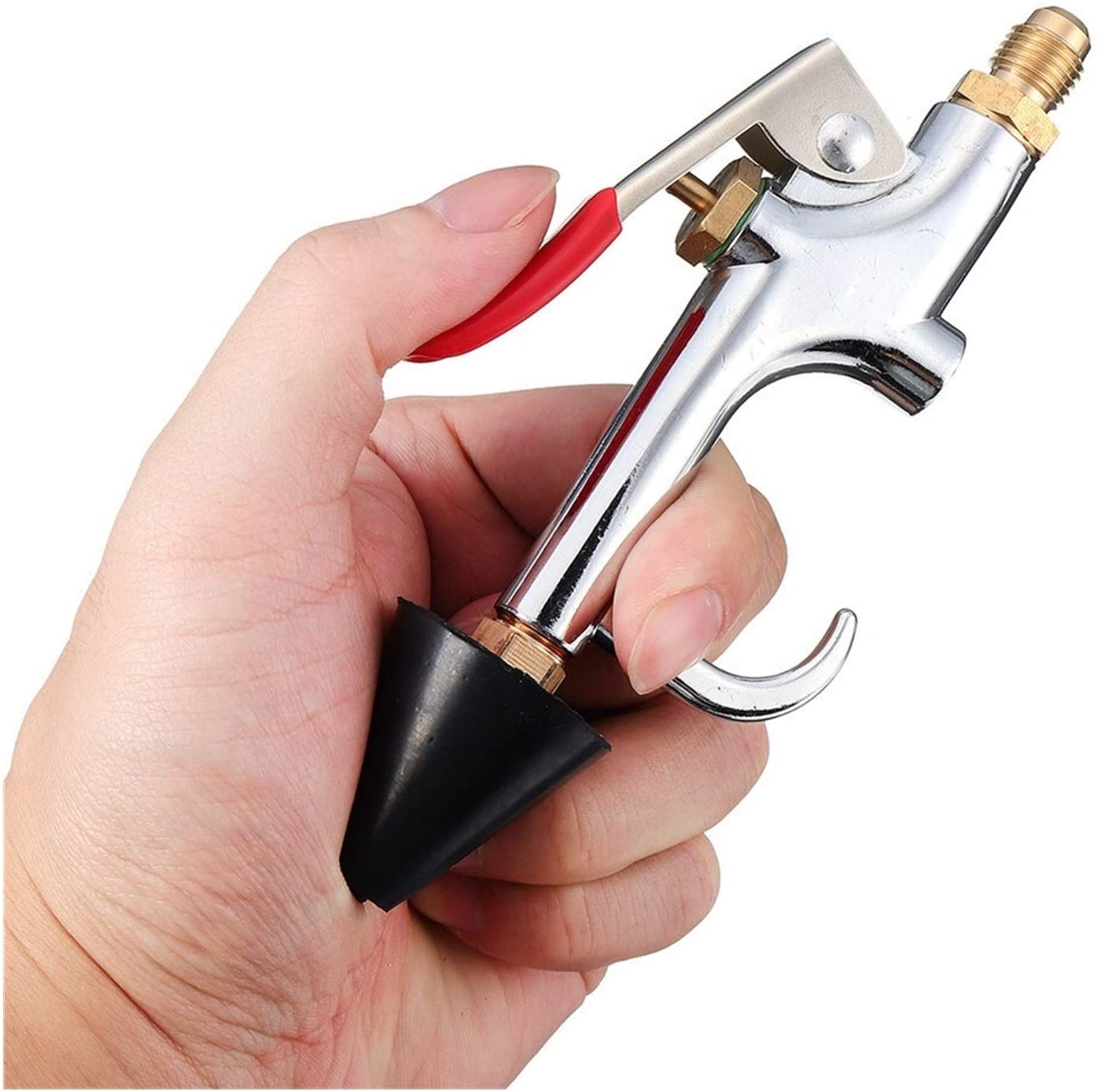 XIAOFANG Fangxia Store Car Air Conditioner A/C Line Set Flush Tools Canister Guns Nozzle Stainless Steel Replacement Kit Air Conditioning Cleaning Tool