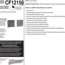 FRAM Fresh Breeze Cabin Air Filter Replacement for Car Passenger Compartment w/ Arm and Hammer Baking Soda, Easy Install, CF11182 for Select Acura and Honda Vehicles