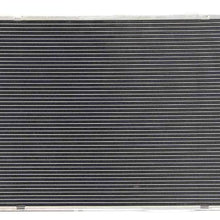 Blitech Full Aluminum Radiator Compatible with 1994-2001 Dodge Ram 1500 2500 3500 Trucks Pickup All Tig Welded