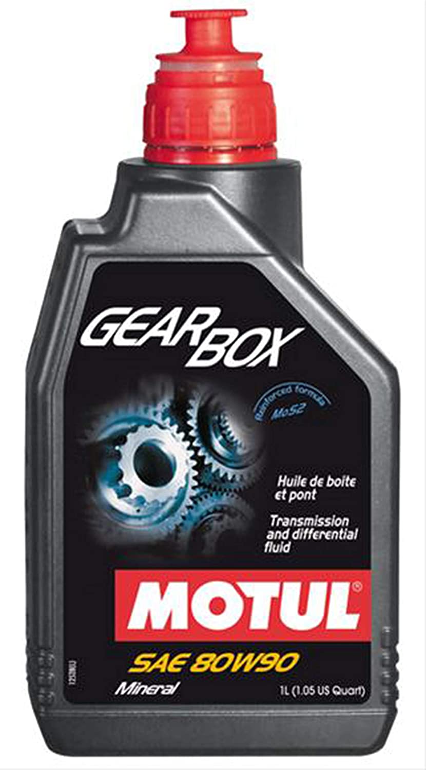 Motul 105787 Transmision Gearbox 80W90-Api Gl-4/Gl-5-1 Liter, 33.81 Fluid_Ounces