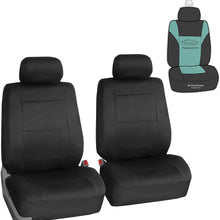 FH Group FB083115 Neoprene Seat Covers (Black) Full Set with Gift – Universal Fit for Cars Trucks and SUVs