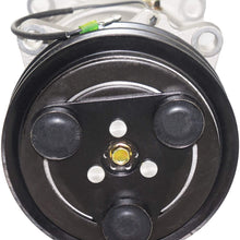 Egat 1pc A/C Compressor & Clutch for 1997-2001 A4 1.8L, 1997-2001 A4 Quattro 1.8L, 1998-2001 Passat 1.8L
