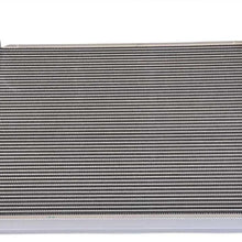 AutoShack RK777 20.4in. Complete Radiator Replacement for 1999-2008 Chevrolet Tracker 1996 1997 Pontiac Sunrunner 1999-2004 Suzuki Vitara 1996-1998 Sidekick 1999-2001 Grand Vitara 1.6L 1.8L 2.0L 2.5L