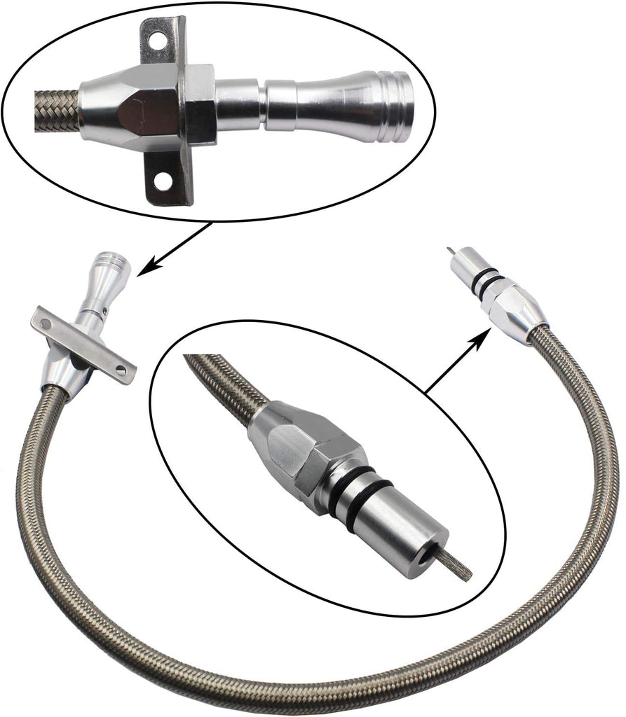 1409KMT TH350 TH400 Transmission Dipstick Tube Tool with Lock Flexible