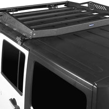 u-Box Hard Top Roof Rack Cargo Carrier Basket w/Wind Deflector Fit for 2007-2018 Jeep Wrangler JK Unlimited 4 Doors