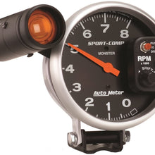 Auto Meter 3905 Sport-Comp Shift-Lite Tachometer,5.000 in.