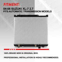 2933 Factory Style Aluminum Cooling Radiator Replacement for 04-06 Suzuki XL-7 2.7L AT