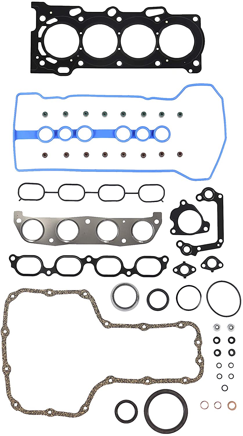 DNJ Full Gasket/Sealing Set FGS9048 For 00-08 Pontiac, Toyota, Chevrolet 1.8L L4 DOHC Naturally Aspirated designation 1ZZ-FE