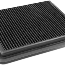 Replacement for Optima/Sorento/Santa Fe/Sonata Reusable & Washable Replacement High Flow Drop-in Air Filter (Red)