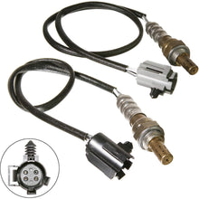 MAXFAVOR 2Pcs Upstream + Downstream Oxygen Sensor Replacment for O2 Sensor Dodge Ram 1500 2500 3500 5.2L 234-4076 x1 234-4079 x1 02 Sensor