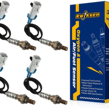 4pcs Upstream and Downstream Oxygen Sensor 234-4668 Sensor 1 and Sensor 2 Replacement for Chevrolet Silverado 1500 2003-2005/Chevrolet Tahoe 2003-2005/GMC Sierra 1500/Yukon 2005