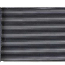 AutoShack RK1657 23.7in. Complete Radiator Replacement for 2007-2012 Hyundai Elantra 2.0L