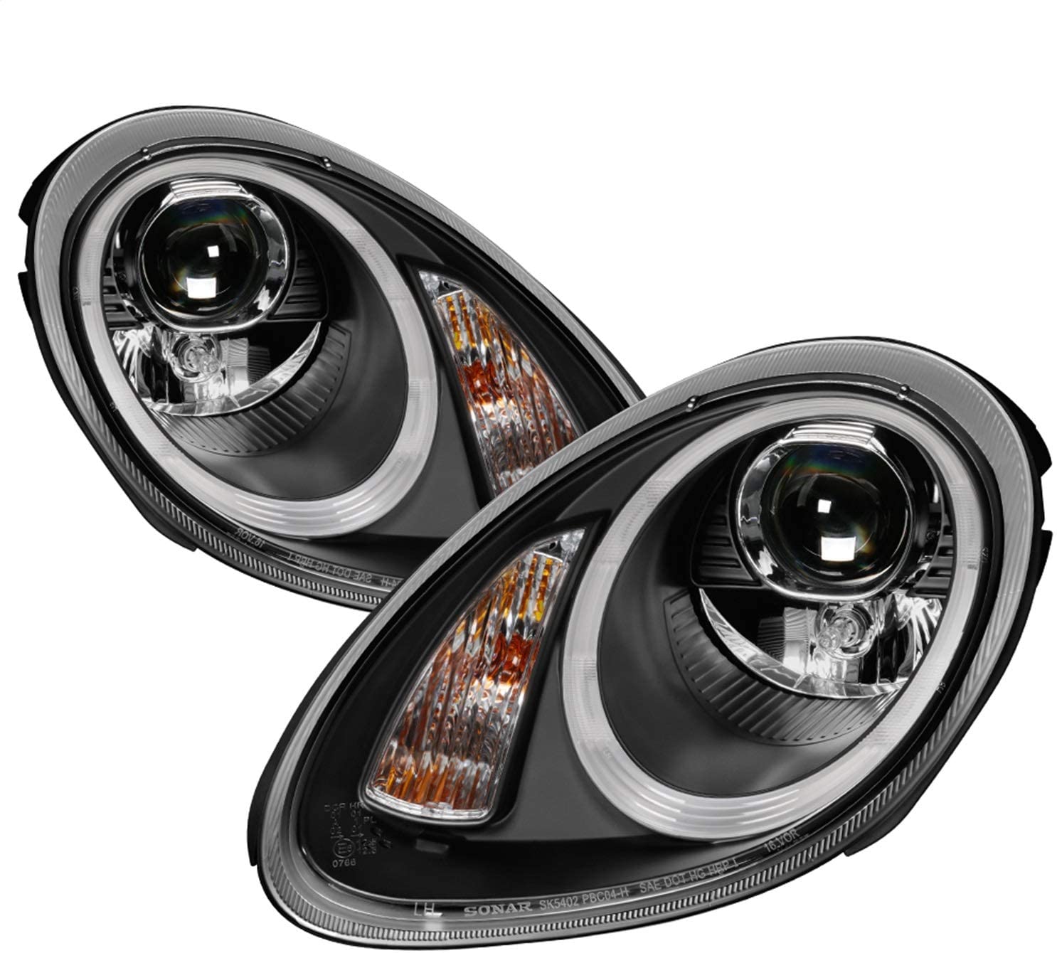 Spyder Auto PRO-YD-P98705-DRL-BK Projector Headlight, 1 Pack