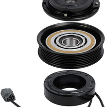 LiNKFOR 38810-RAA-A01 447220-4863 38810RCAA01 38810RDAA01 38810RDJA01 38810RGLA01 AC A/C Compressor Clutch KIT for Honda Acura Odyssey Pulley Coil Bearing Plate