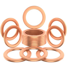 15pcs Oil Drain Plug Crush Washer Gasket Seal – 14mm Replacement for Hyundai/Kia - OEM 21513-23001 Fits Most Popular Models 2001-2022 by AUTOMAJOR