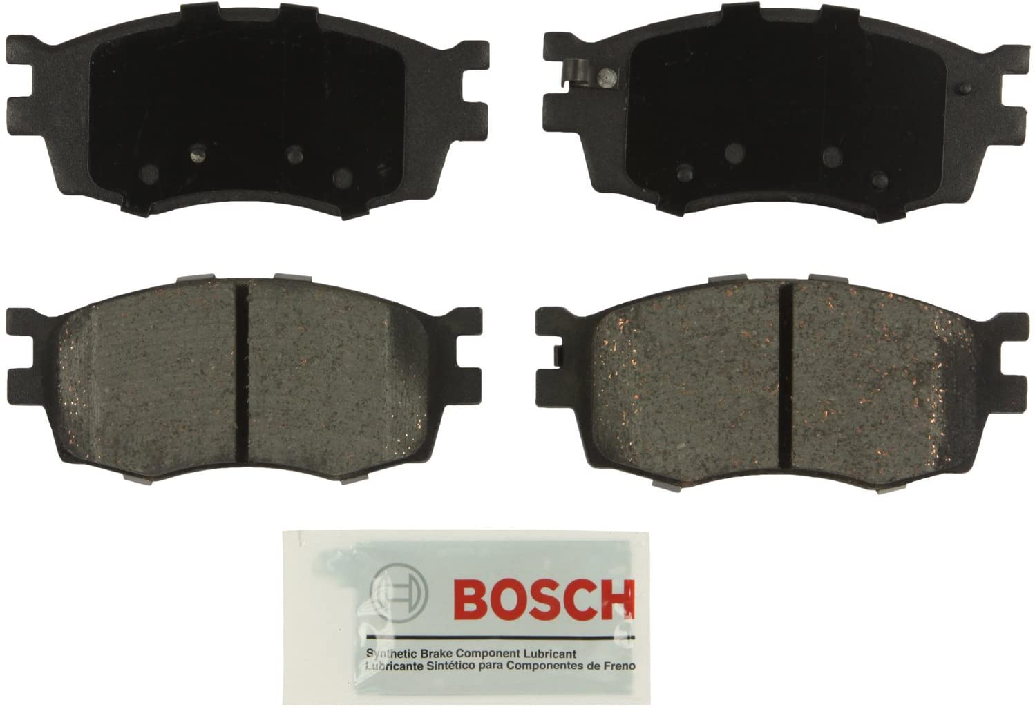Bosch BE1156 Blue Disc Brake Pad Set for Hyundai: 2006-11 Accent; Kia: 2006-11, 2006-11 Rio5 - FRONT