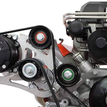ICT Billet LSA Supercharger High Mount A/C Sanden 508 709 Compressor Bracket Kit CTS-V ZL1 6-Rib Heavy Duty Billet Aluminum Universal Air Conditioner Truck Spacing LS3 LM7 LS 551135-3-508