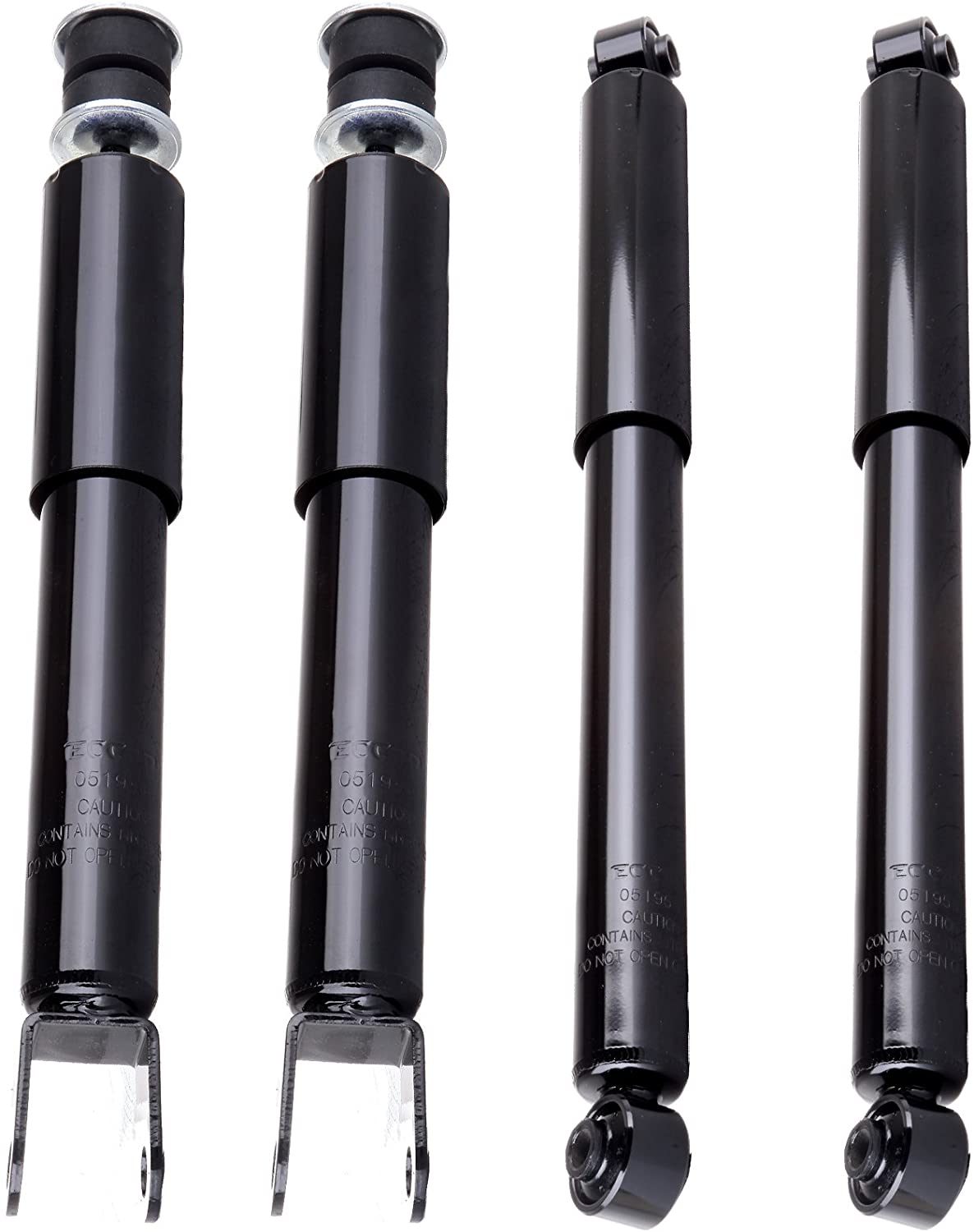 TUPARTS 4x Front Rear 344381 37178 344384 34692 Struts Shocks Absorbers Fit for 02-06 Chevy Avalanche 1500,00-06 Chevy Suburban 1500,00-06 Chevy Tahoe,00-06 G-MC Yukon,00-06 G-MC Yukon XL 1500