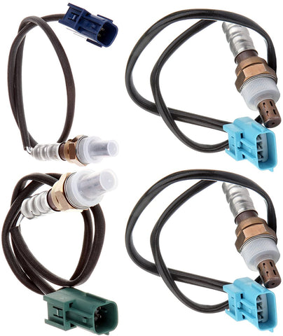 SCITOO Oxygen Sensor 13675 SG1306 234-3113 Upstream+Downstream fit 2002-2004 Infiniti I35 Nissan Maxima 3.5L