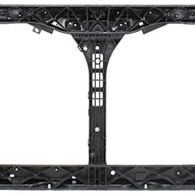 Radiator Support Assembly Compatible with 2009-2010 Hyundai Sonata Black
