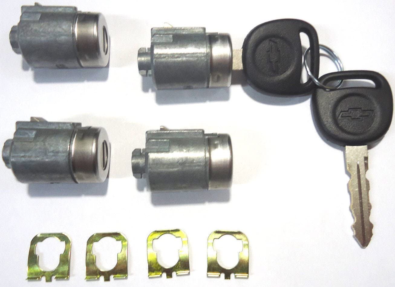 2002 2003 2004 2005 2006 2007 Chevrolet Express Van OEM Set of 4 Door Lock Cylinders Keyed Alike 2 Keys 706591 X4 598007