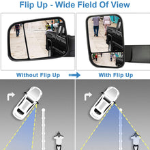 ECCPP Towing Mirrors for Dodge Ram 1500 2500 3500 1998 1999 2000 2001 Power Heated Pickup Mirrors