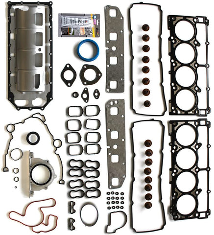 Scitoo Replacement for Full Head Gasket Set for Dodge Ram 1500 for Jeep for Chrysler 300 5.7L V8 2003-2008 Engine Head Gaskets Sets Kit