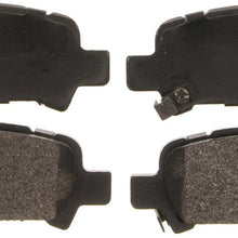 Wagner QuickStop ZX770 Semi-Metallic Disc Pad Set, Rear