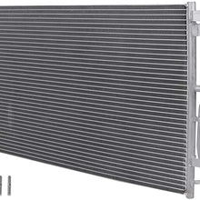 QUALINSIST A/C Air Condenser Assembly for 2011-2013 Hyundai Elantra 2013 Hyundai Elantra Coupe 2013 Hyundai Elantra GT 2011 2013 Kia Forte 2011 2013 Kia Forte Koup 2013 Kia Forte5 2011 Kia Sedona