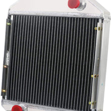 ALLOYWORKS 124460-44501 Full Aluminum Radiator for Yanmar Tractor YM240 YM2000 YM1700
