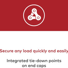 YAKIMA, Bedrock HD Low Profile Heavy Duty Truck Bed Rack for Trucks and Trailers with Open Rails (300lb On Road Capacity)