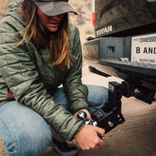 B&W TS10048B Tow and Stow Magnum Receiver Hitch Ball Mount