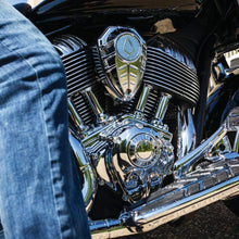 Kuryakyn 5641 Motorcycle Engine Accessory: Tappet Block Accent Cover for 2014-19 Indian Motorcycles, Chrome