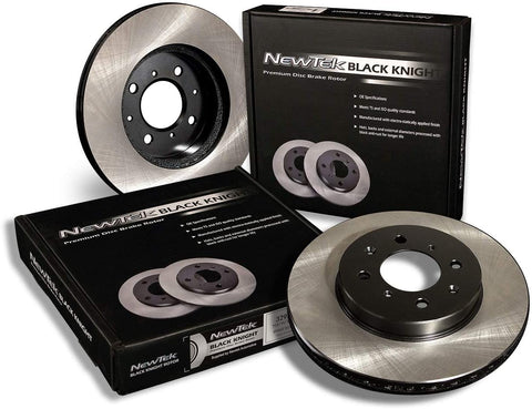 55159E Rear Premium Black E-Coat Rotor Pair of 2