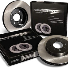 31312E Rear Premium Black E-Coat Rotor Pair of 2