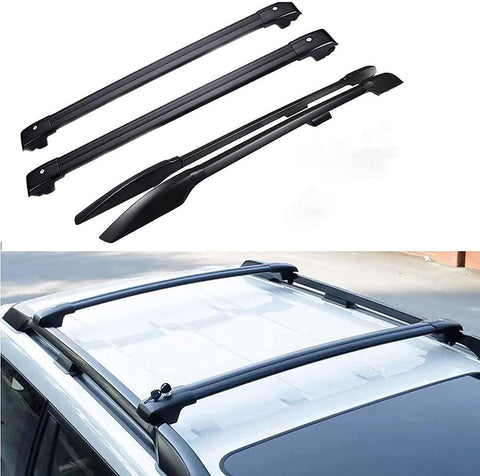 BUSUANZI Custom Aluminium Roof Rack Side Rails Bars Decoration for Land Cruiser Prado FJ150 2010-2020 Luggage Carrier Baggage Rack 4Pcs