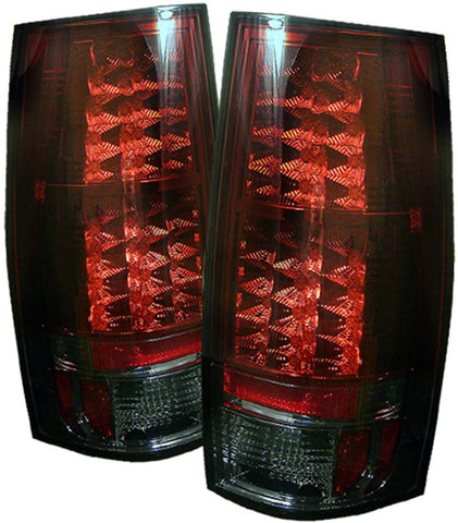 Spyder 5002143 Chevy Suburban/Tahoe 07-14 / GMC Yukon/Yukon Denali 07-14 (08-13 excluding Hybrid Models) - LED Tail Lights - Chrome