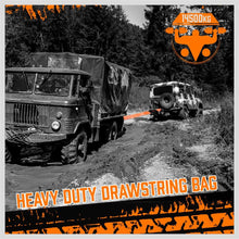 HORUSDY Recovery Tow Strap 3" x 30Ft - Heavy Duty 32,000 LBS Break Strength, 3/4 D Ring Shackles (2pcs), Recover Your Vehicle Stuck in Mud/Snow.
