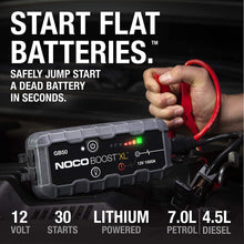 NOCO Boost XL GB50 1500 Amp 12-Volt Ultra Safe Portable Lithium Car Battery Jump Starter Pack For Up To 7-Liter Gasoline And 4-Liter Diesel Engines