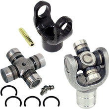 Caltric Front Drive Shaft Yokes W/U-Joints Compatible with Yamaha Kodiak 400 4X4 Yfm400Fw 1993-1999