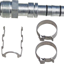 AUTOMOTIVE AC HOSE FITTING EZ CLIP #8 MALE STR 70R8308